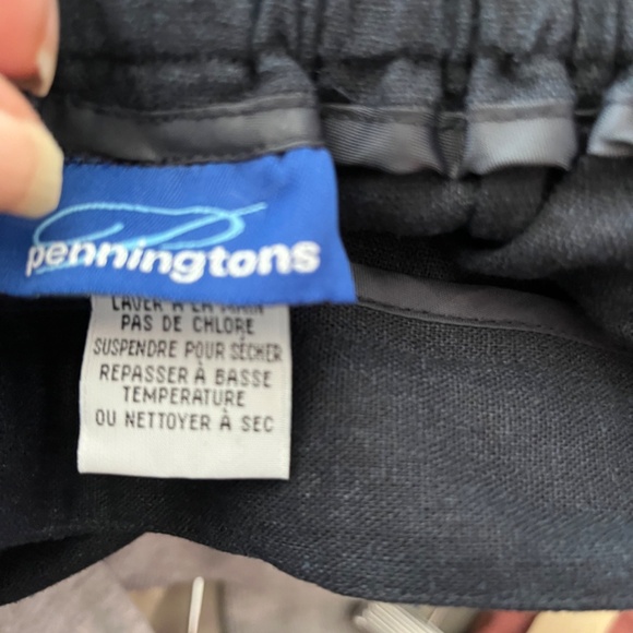 Penningtons size 14 new with tags linen pants - Picture 11 of 13